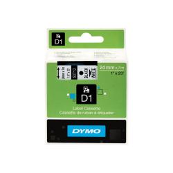 Dymo 24MM X 7M DYMO D1 Tape Black on White